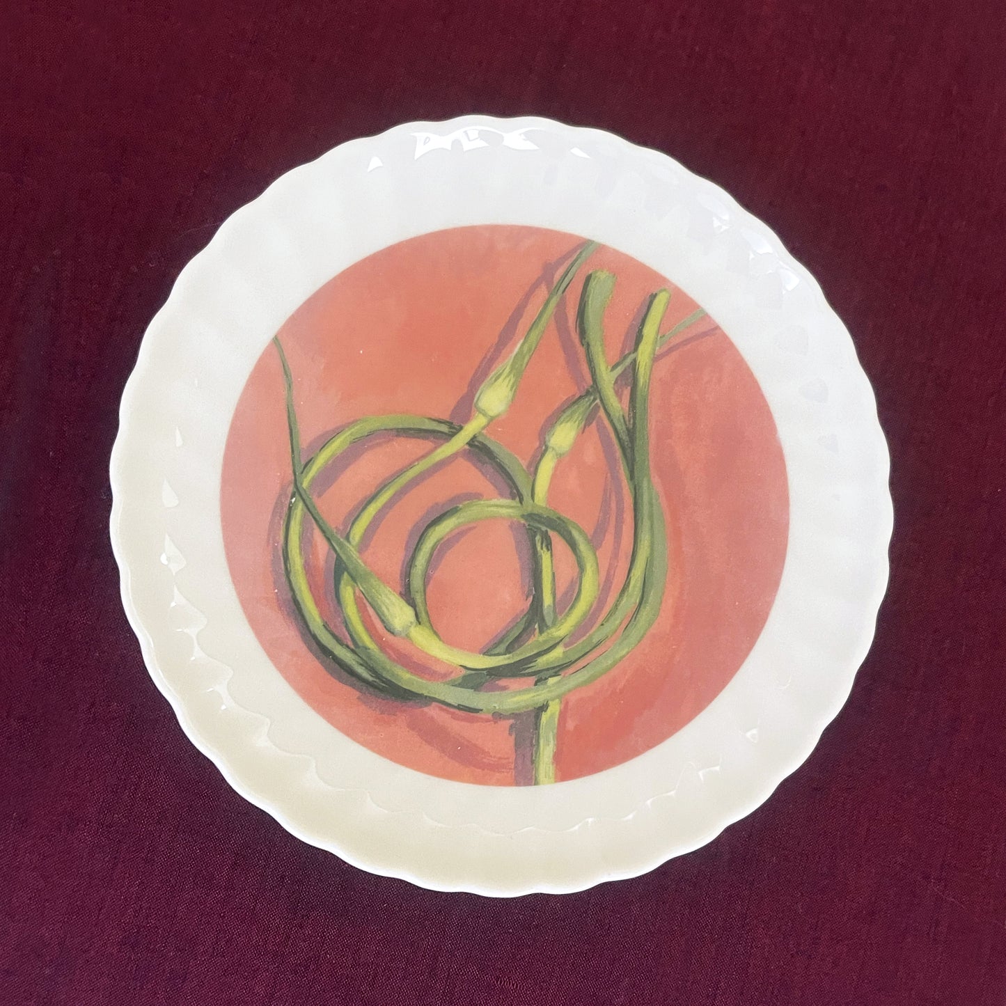 Garlic scapes